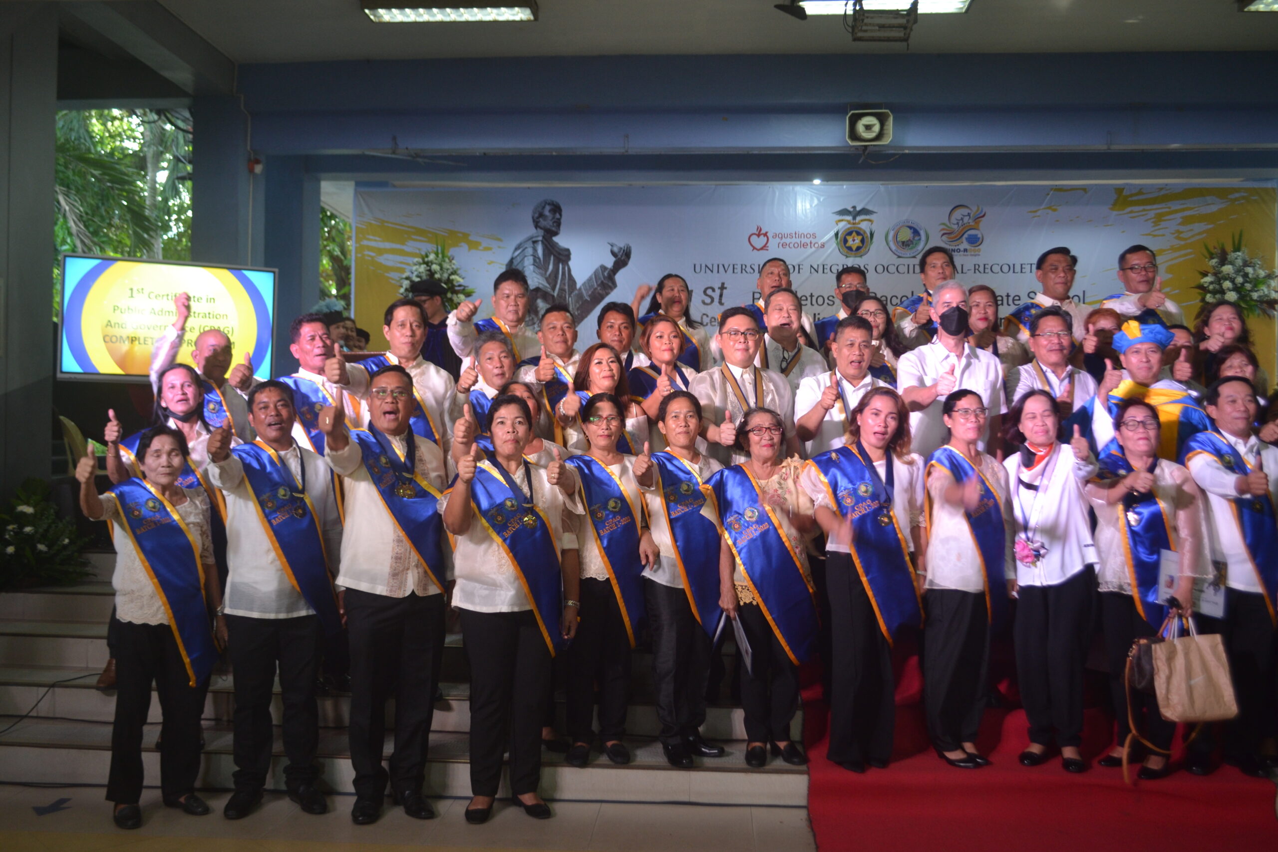 RBGS HOLDS CPAG COMPLETION CEREMONIES – University of Negros Occidental ...