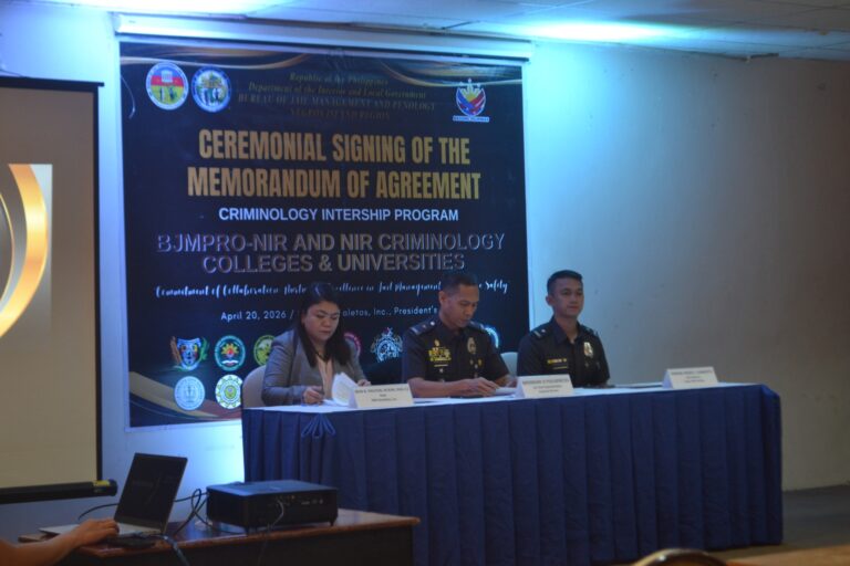 UNO-R Hosts BJMPRO-NIR MOA signing with Partners